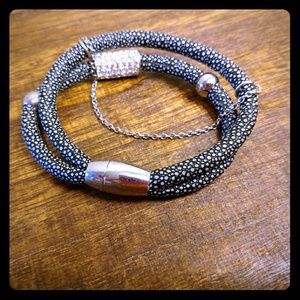 Black & Silver bracelet